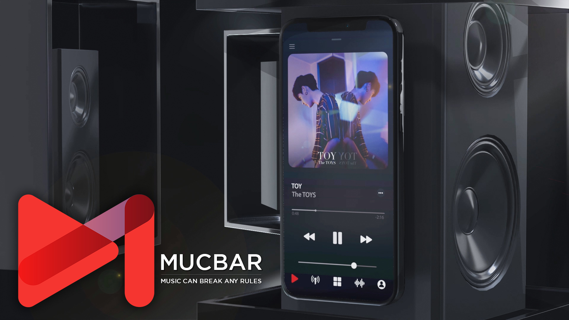 MUCBAR - Music Application